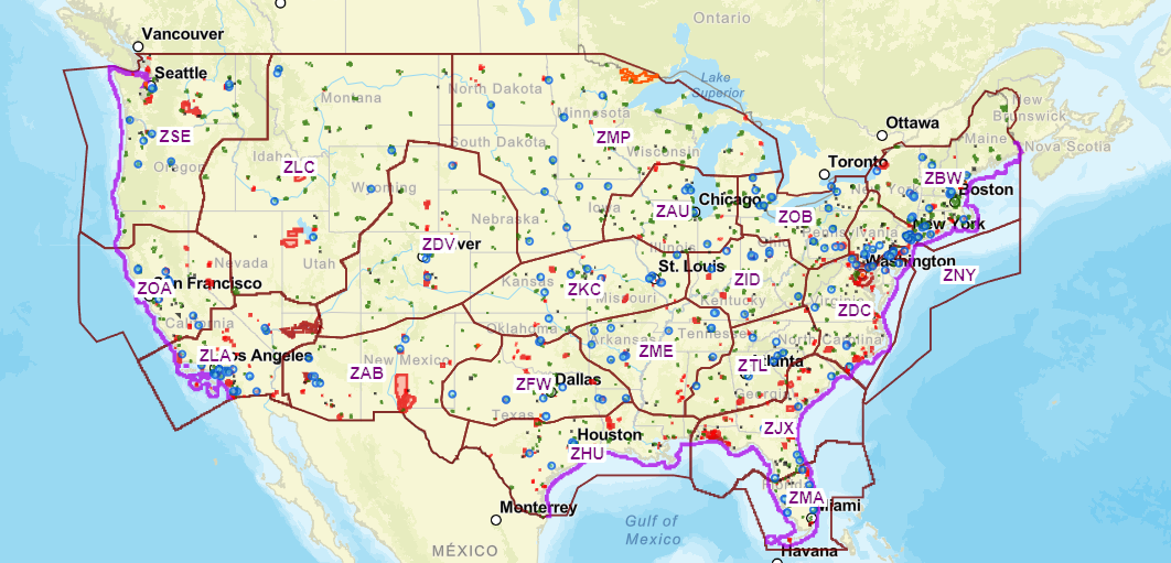 UAS Facilitity Map