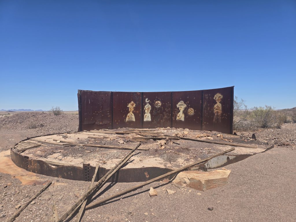 Abandoned desert treasures